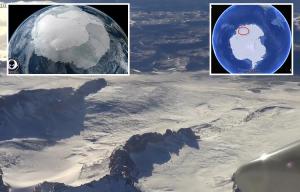 Ученые сбиты с толку этими изображениями Google Earth пирамиды, высовывающейся из ледяных отходов Антарктиды